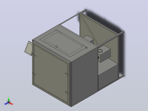 丙烯酸成型forming-machine-1-模型格式为 igs正等轴测缩略图