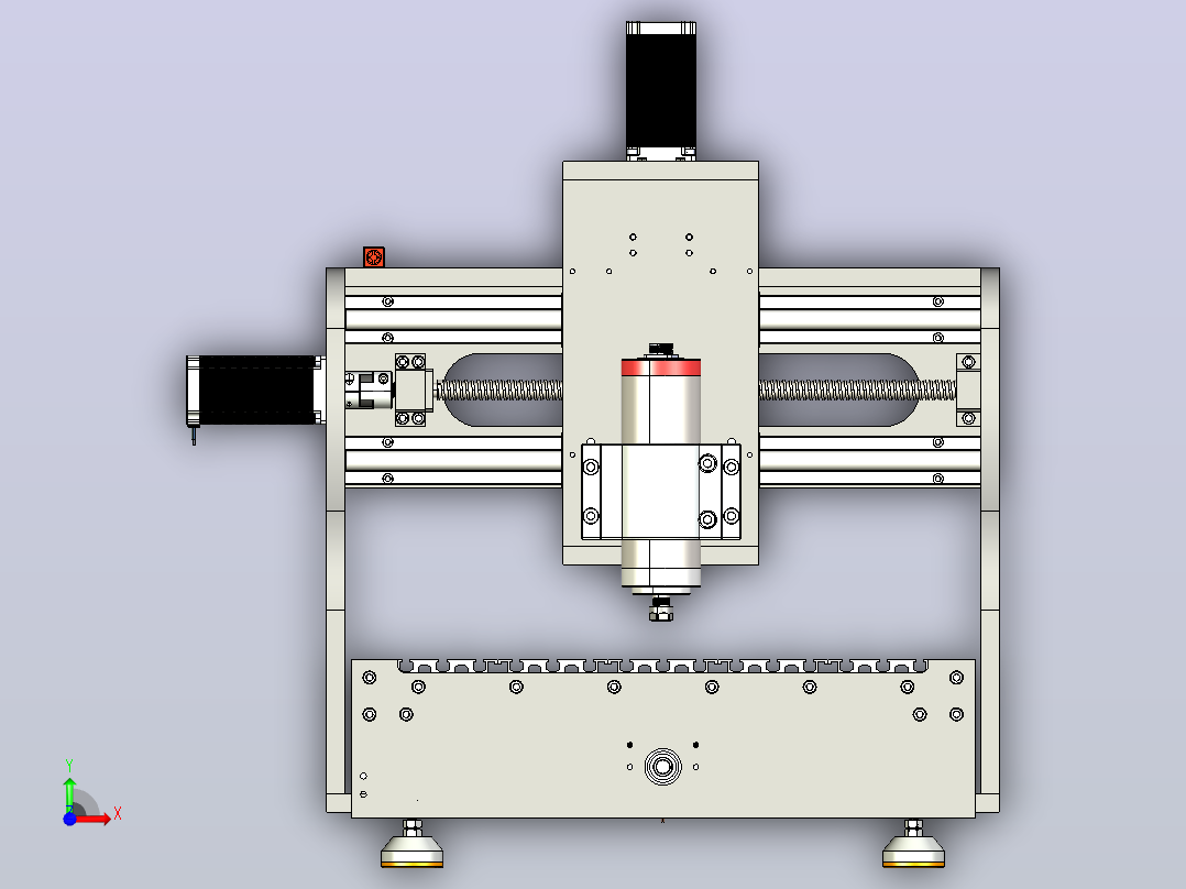 CNC4040数控前视图