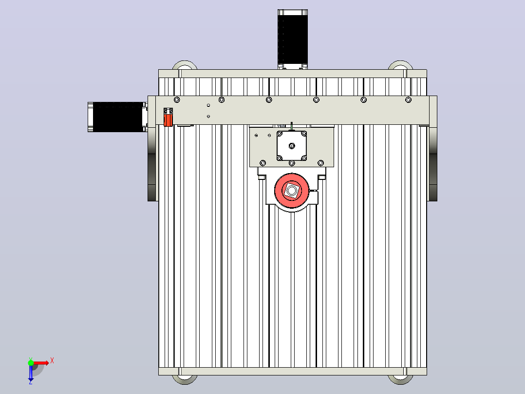 CNC4040数控俯视图