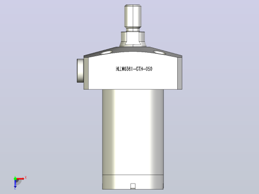 HLLW0361-CTH-050气检夹紧器俯视缩略图