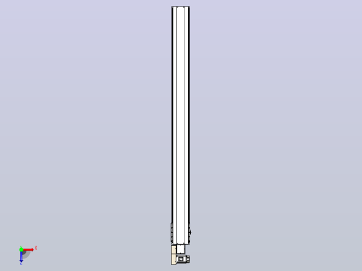 皮带直线轴半封闭可选导轨TPA-HNB-220D-176-L2500-ML-C-P1K-N3俯视缩略图