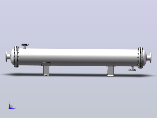 20m²缠绕式螺旋管换热器压力容器计算设计三维SW 