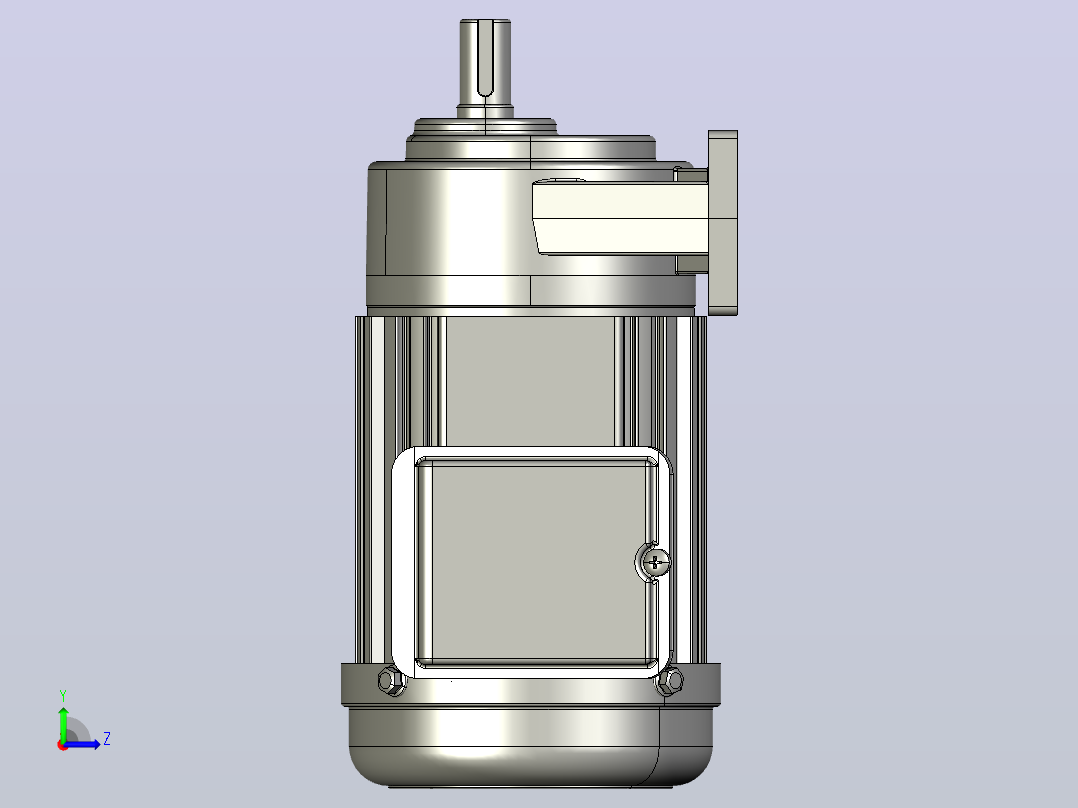交流减速机ZH200-C(Z)-3K-12.5K(15K-90K)(18轴）左视图