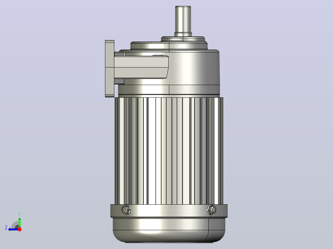 交流减速机ZH200-C(Z)-3K-12.5K(15K-90K)(18轴）右视图