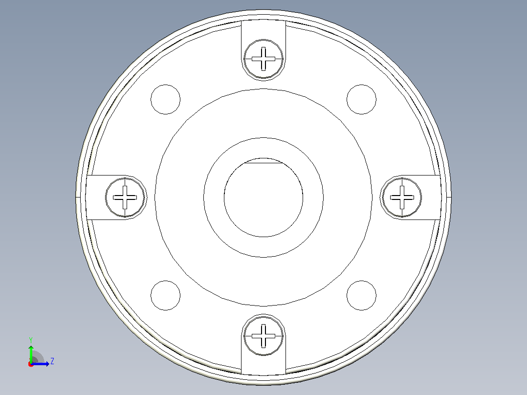 DFX36-38R 永磁直流行星齿轮减速电机[ZYT38S-RB]左视图