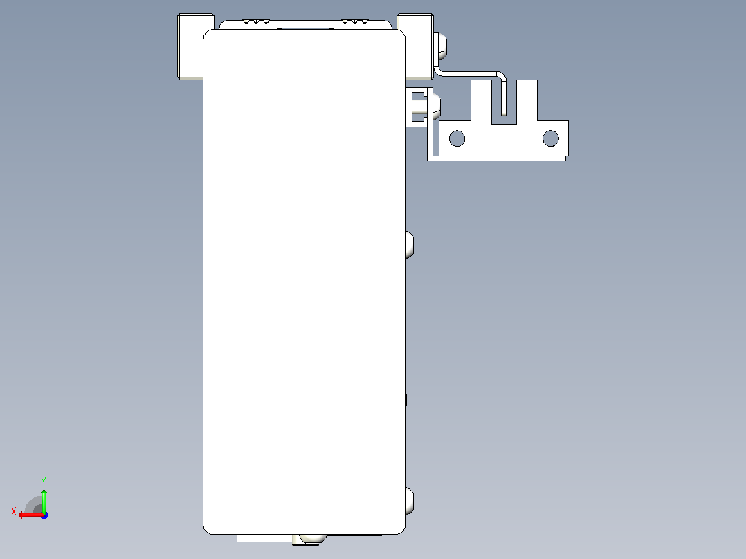 钢基模组TPA-KNR-4002C-100A1-MP-H1S1后视图
