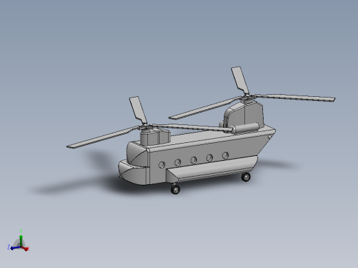 木制玩具支奴干：SOLIDWORKS16主视缩略图