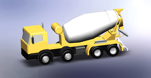 工程车3D模型3D模型缩略图