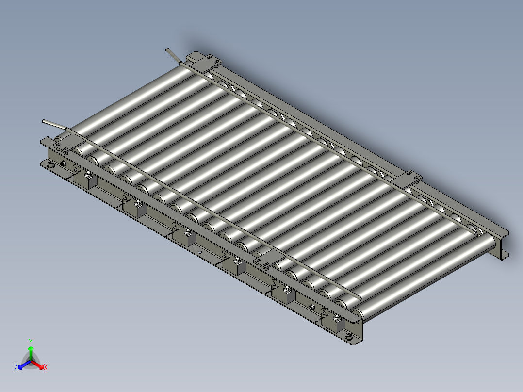 滚轮传送带3D模型