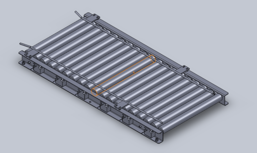 滚轮传送带3D模型缩略图