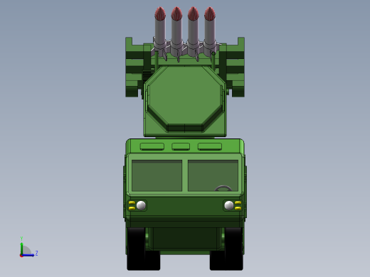 导弹玩具车左视缩略图