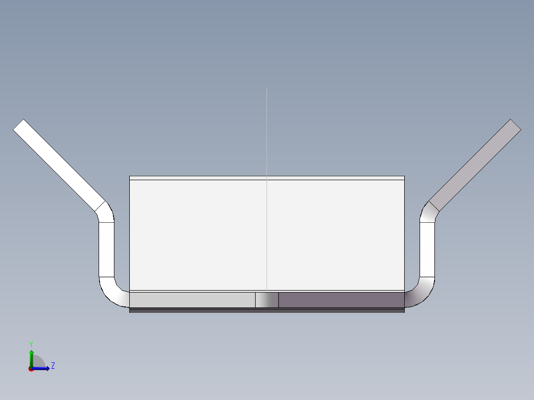 钣金工具左视图