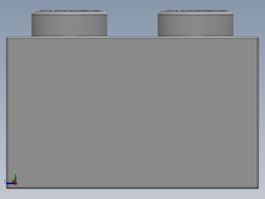 乐高套装 4421基本积木-300201 White Brick 2 x 3.SLDPRT右视缩略图