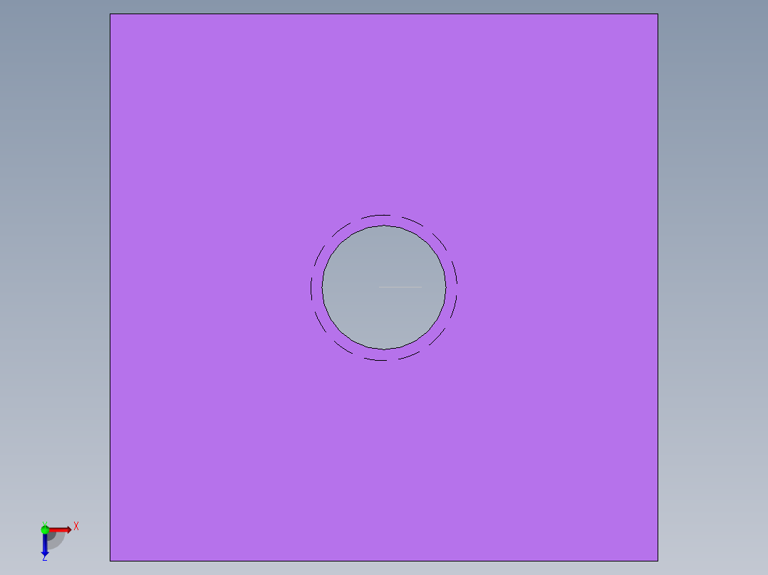 S17 接头板俯视图