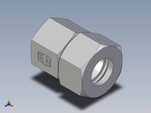 卡套式工业通用硬管接头EO_Swivel_connector_GAI25ZSM71