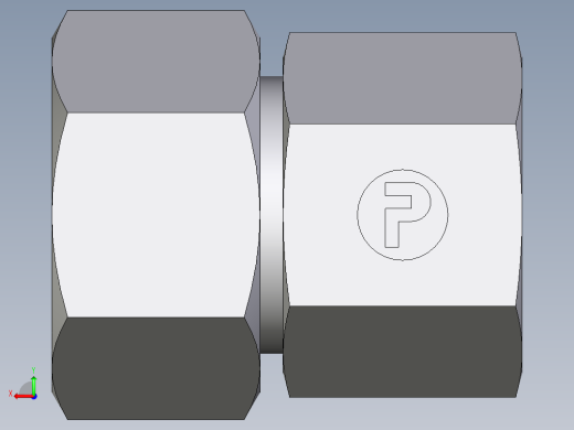 卡套式工业通用硬管接头EO_Swivel_connector_GAI25ZSM71后视缩略图