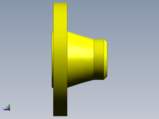 welding neck flange右视缩略图