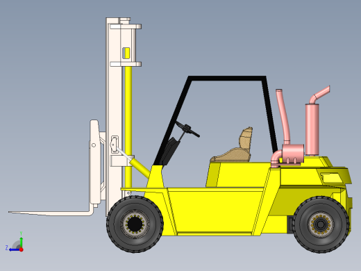 叉车右视缩略图