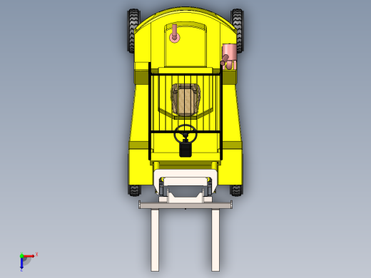 叉车俯视缩略图