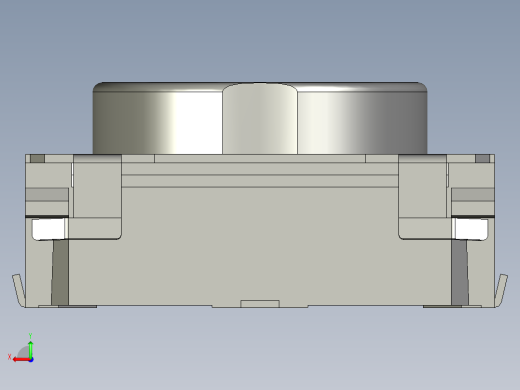 110毫米方形中空长程SMD轻触开关后视缩略图