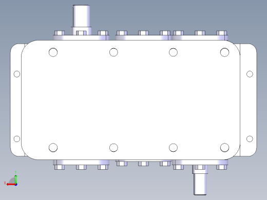 二级圆柱齿轮减速器设计【三维CATIA】后视缩略图