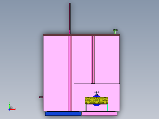 液罐汽车方形罐前视缩略图