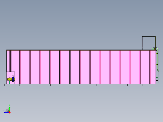 液罐汽车方形罐右视缩略图