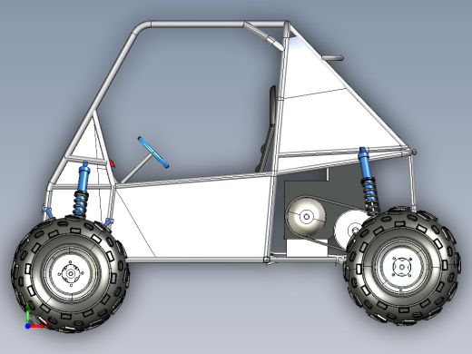 Baja ALL Terrain Vehicle地形车前视缩略图