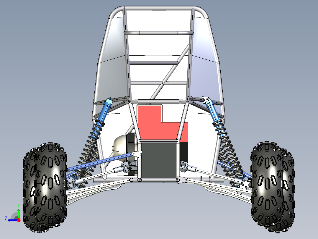 Baja ALL Terrain Vehicle地形车右视图