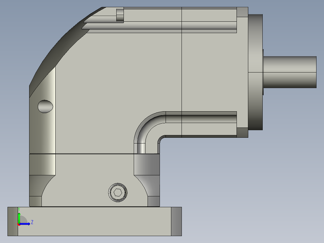 斜齿ZPGH090-L1 22-110-145-M8.STEP左视图