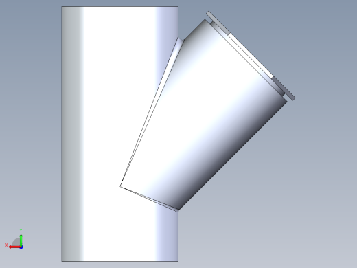 CPVC管件34-Sch80_45_Reducing_Wye_SxSxS_9870-530FB_6in x 3in后视缩略图