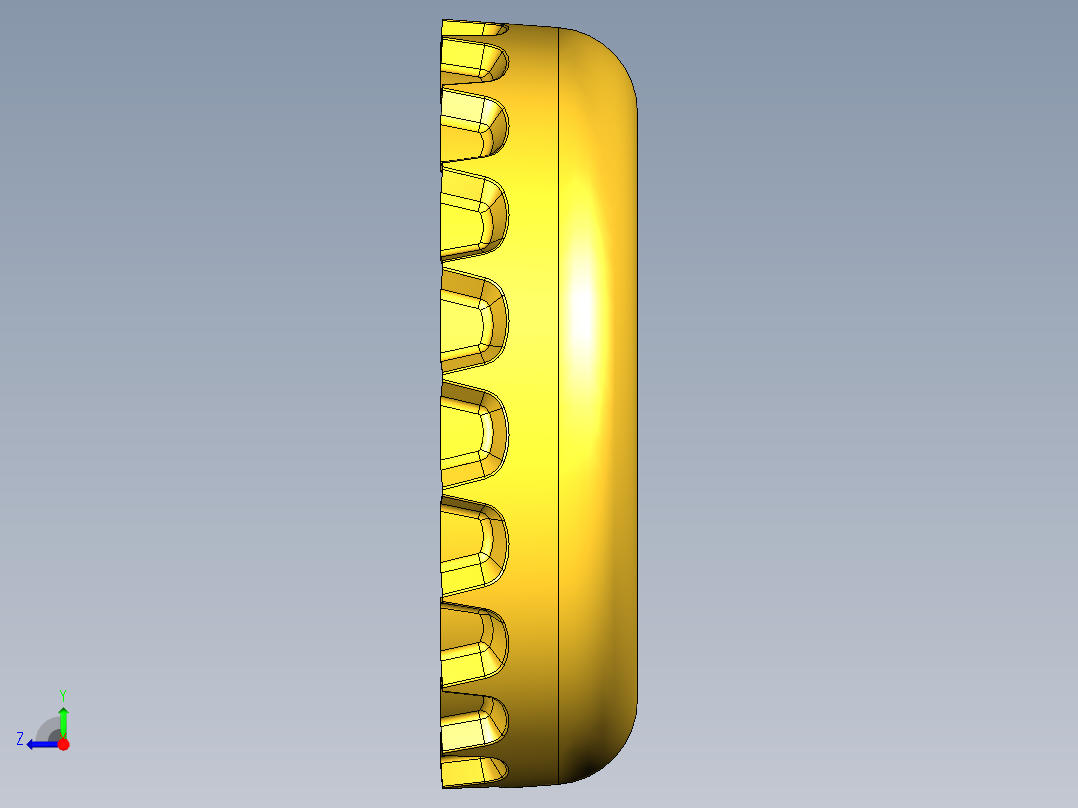 瓶盖、盖子(10)右视图