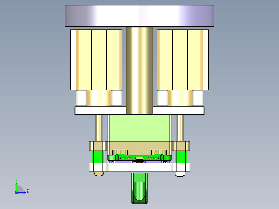 X3-B笔记本CNC工装夹具三维模型-CNC5-1016左视图