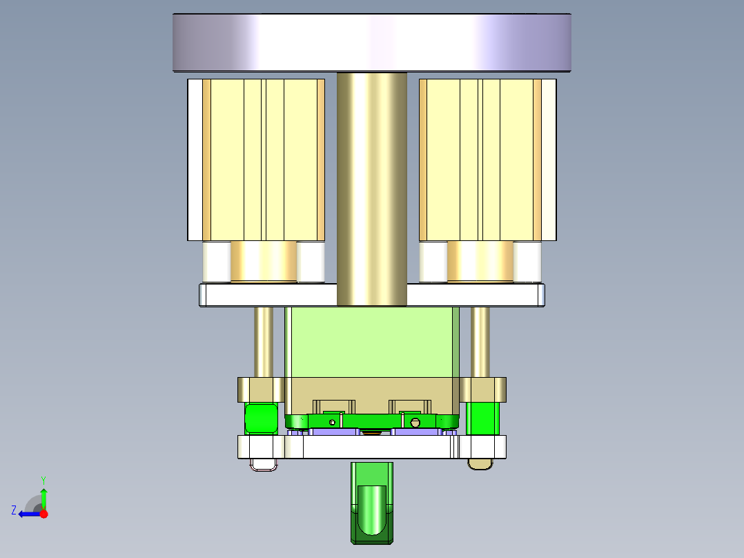 X3-B笔记本CNC工装夹具三维模型-CNC5-1016右视图