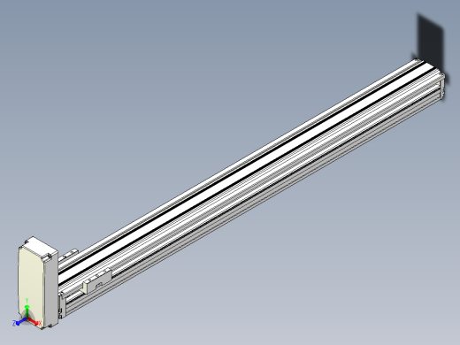 TPA-KNR-86E-1610C-L1000A1-MU-H75-N3线性模块铝制底座正等轴测缩略图