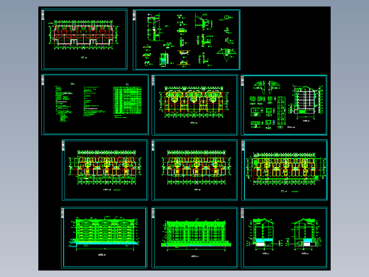 碧海花园建筑平面图