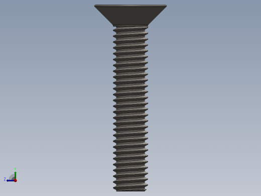 Screw_ISO_10642_M3x16_A2.SLDPRT右视缩略图