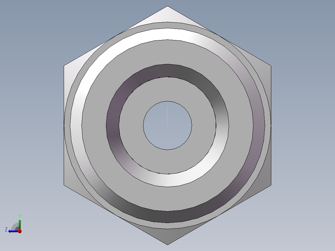 美制O圈密封接头、1DO-16-04右视图