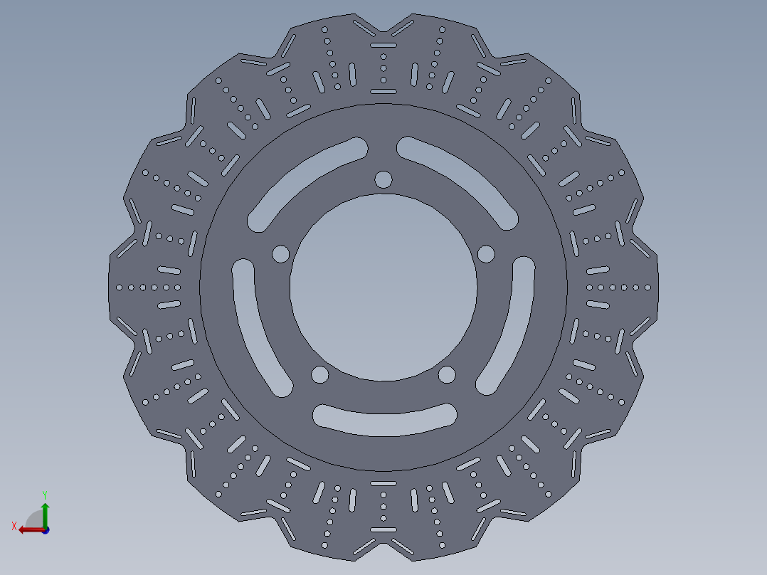 A0002769-FS 制动盘后视图