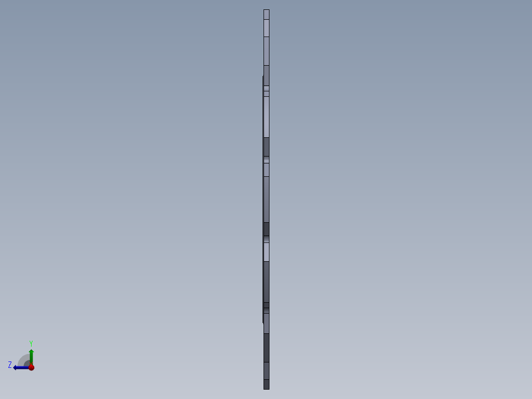 A0002769-FS 制动盘右视图