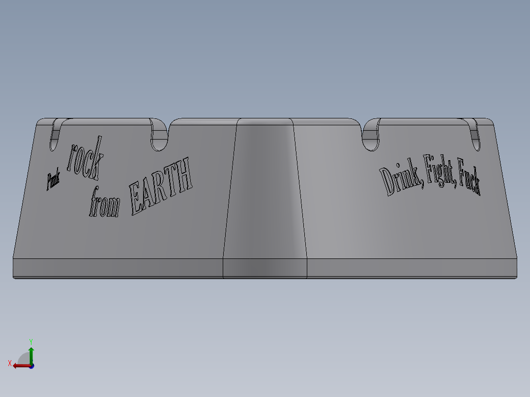 烟灰缸(14)后视图