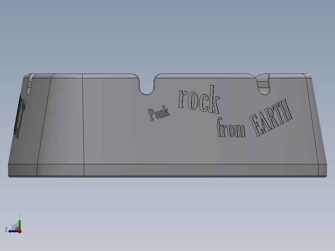 烟灰缸(14)右视图