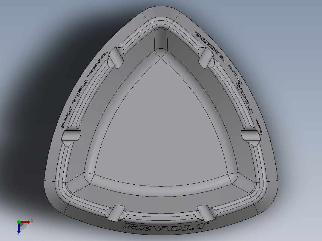 烟灰缸(14)俯视图
