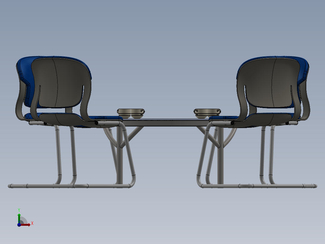 椅子、凳子(16)前视图