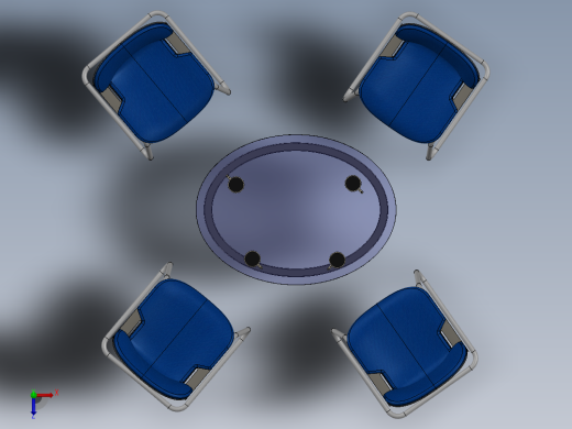 椅子、凳子(16)俯视缩略图