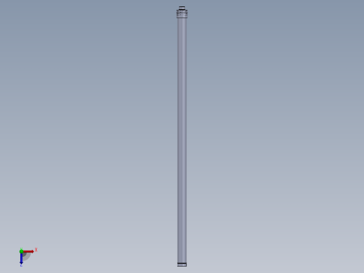 高压液压缸-120x100x3755-mm-1.snapshot.1俯视缩略图