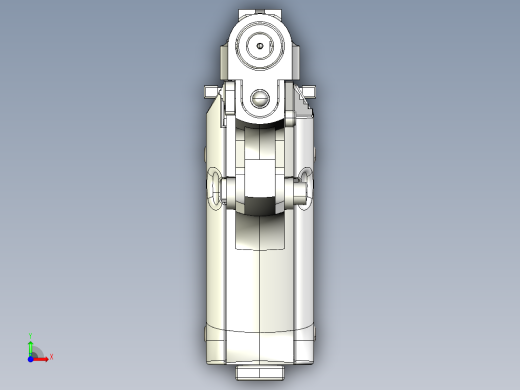 手枪左轮冲锋枪老式狙击步枪设计3D图纸pistol-beretta-85-kimar-1 2 IGS前视缩略图