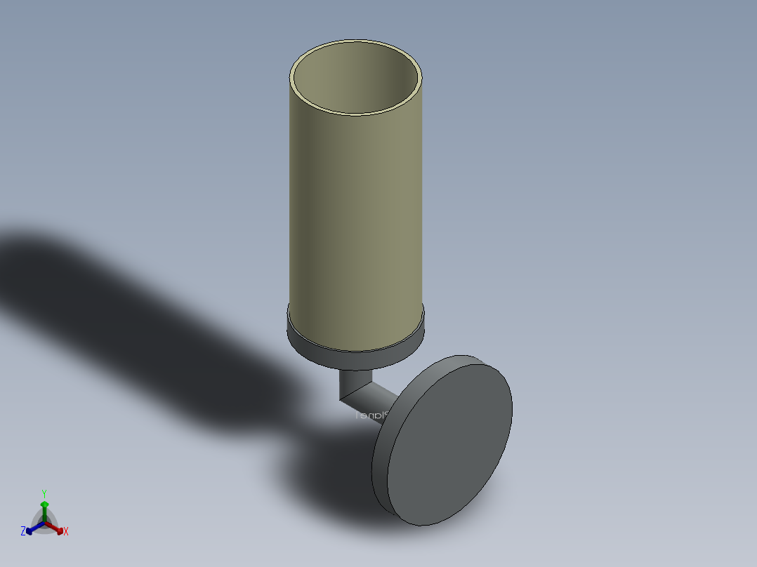 灯具正等轴测图