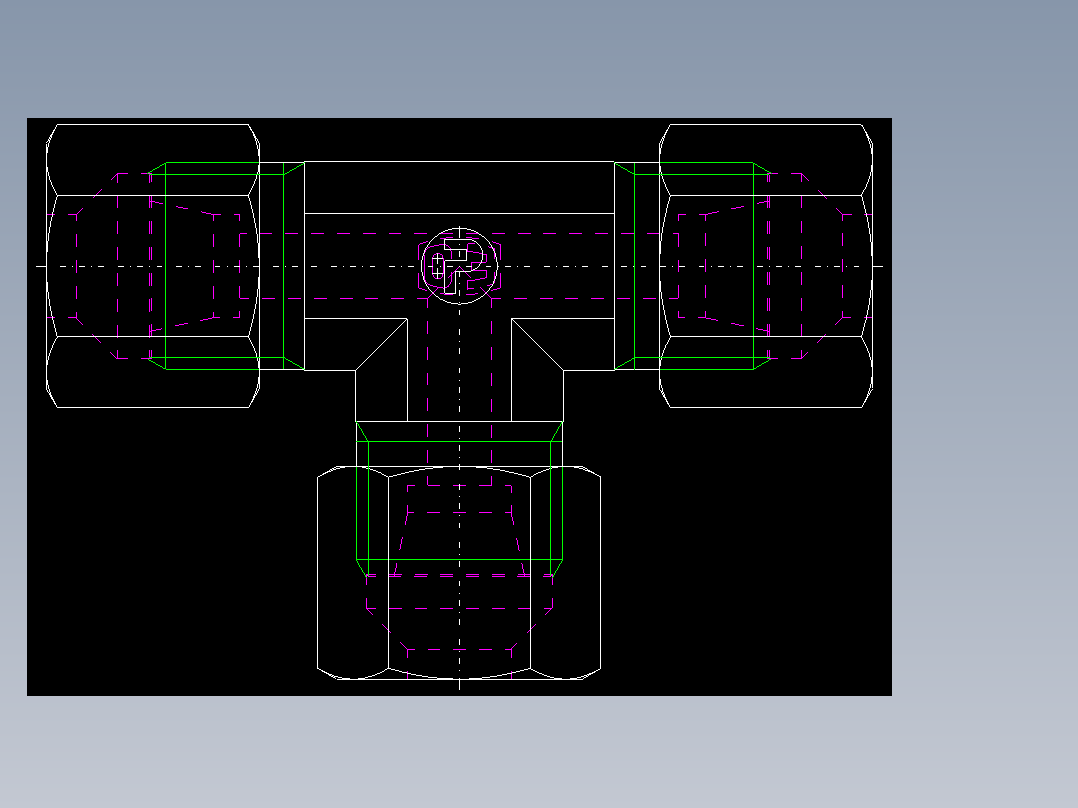 PARKER管接头EO Union tee T08S71_back