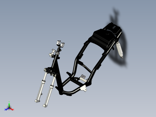 2014 雅马哈 Fino FI 框架